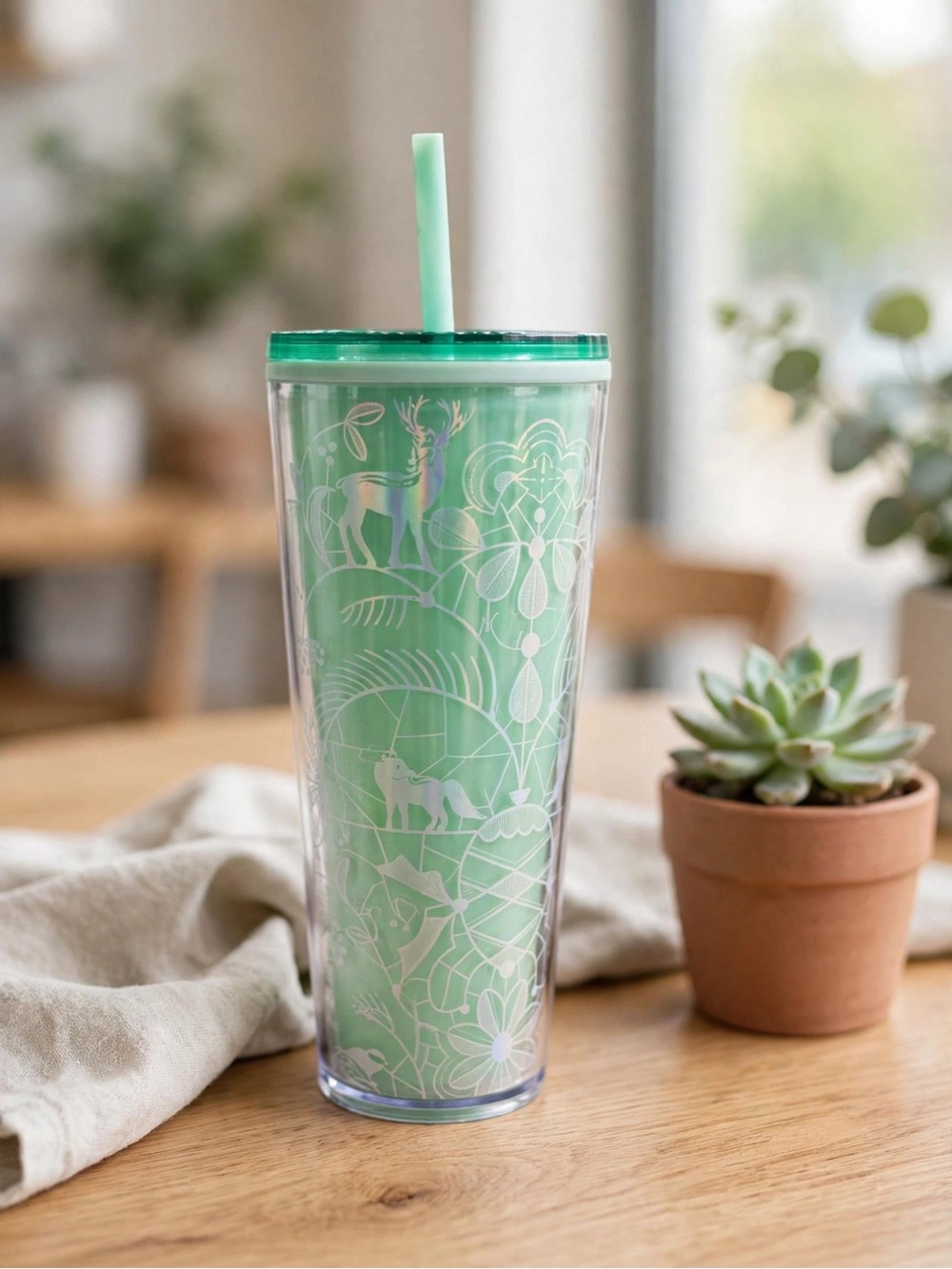 Starbucks Enchanted Forest Colour-Changing Tumbler Cold Cup